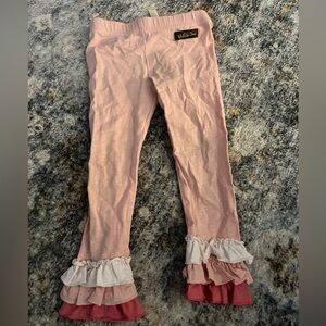Matilda Jane Light Pink Ruffle Leggings